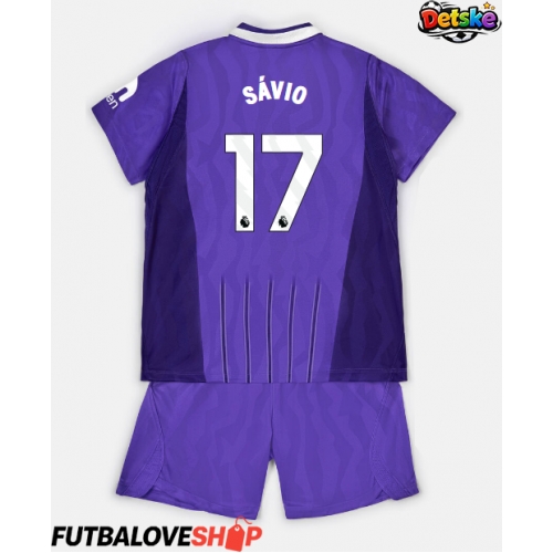 Dres Tottenham Hotspur Savio #17 Tretina pre deti 2026-27 Krátky Rukáv (+ trenírky)